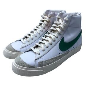 Nike Blazer Mid '77 VNTG Sneaker White Green BQ6806-300 Mens Size 9 New